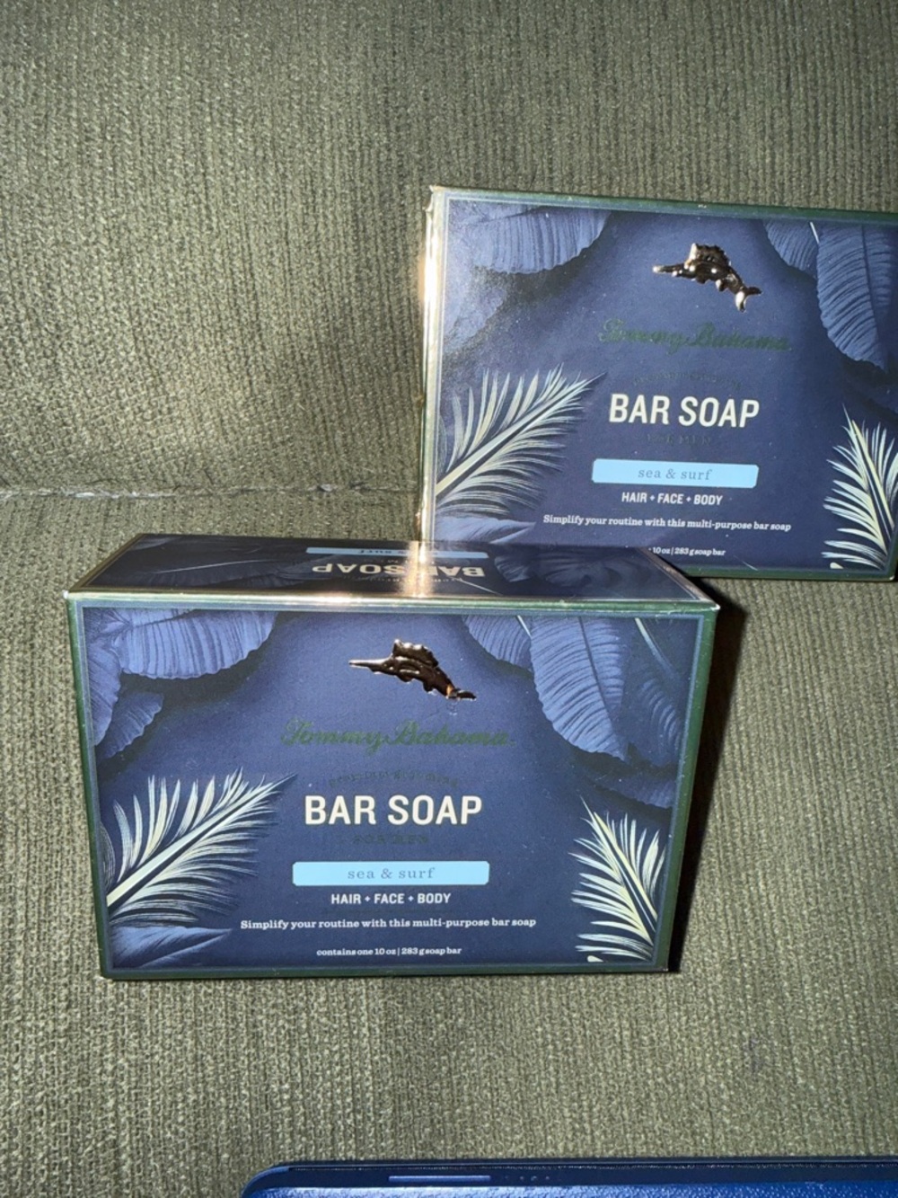 Tommy Bahama Sea & Surf Multi-Purpose Bar Soap. This is for ONE BOX or 2 for $18